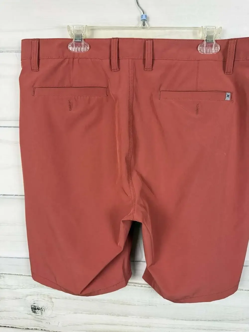 Hurley Men's All Day Hybrid Quick Dry Stretch Shorts Size 38 Redwood A-14
